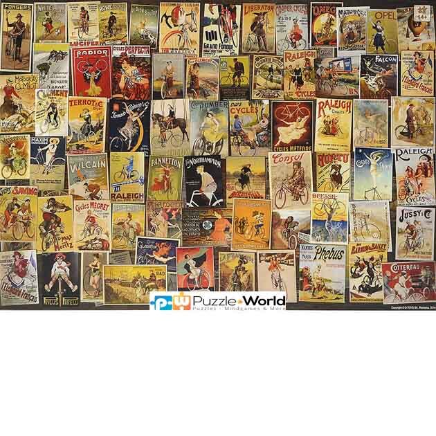 Vintage Collage - Bicycles