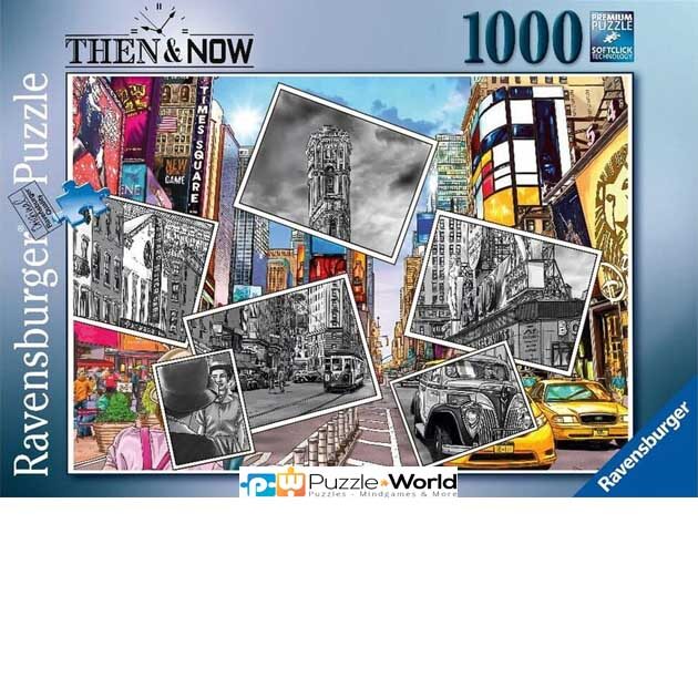 Then and Now: Times Square