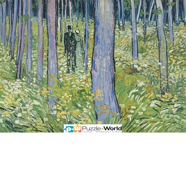 Vincent van Gogh: Undergrowth with Two Figures