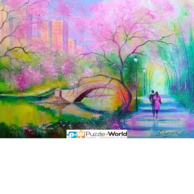 A Walk In A City Park