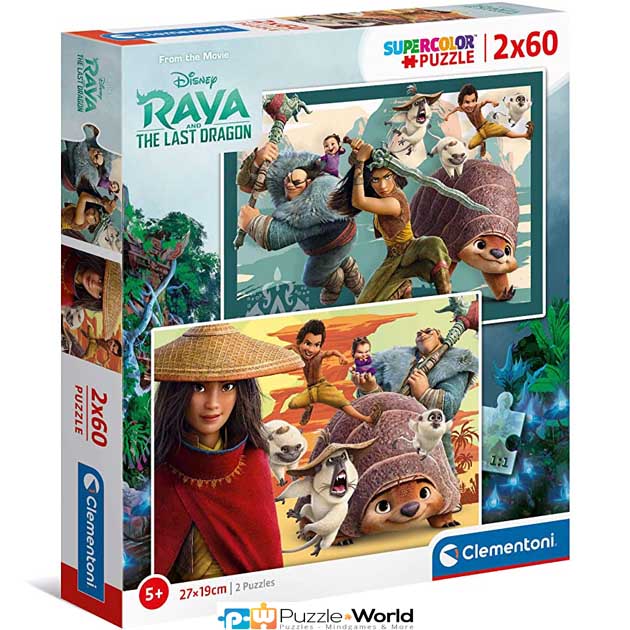 Disney: Raya & the Last Dragon (2X60pcs)