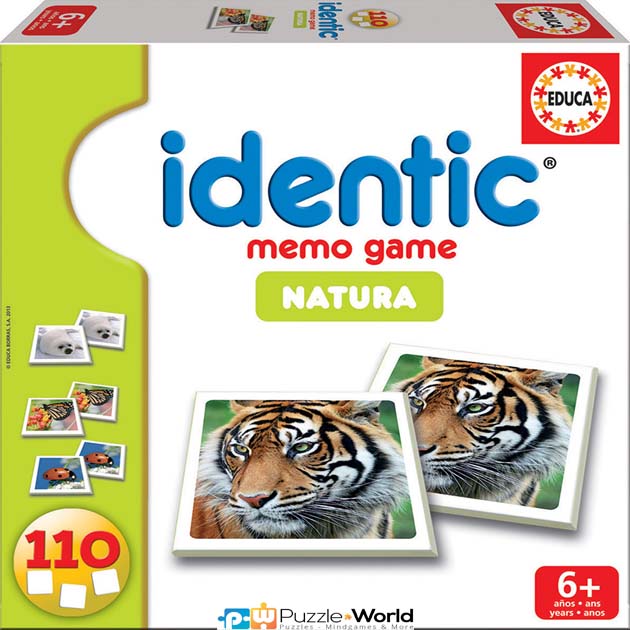 Memo Game: Identic Natura (110 cards)