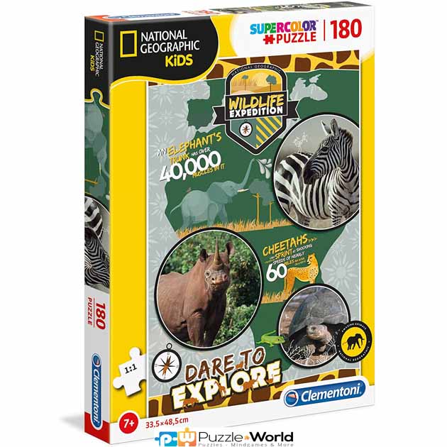 National Geographic: Wildlife Expedition (180 pcs)