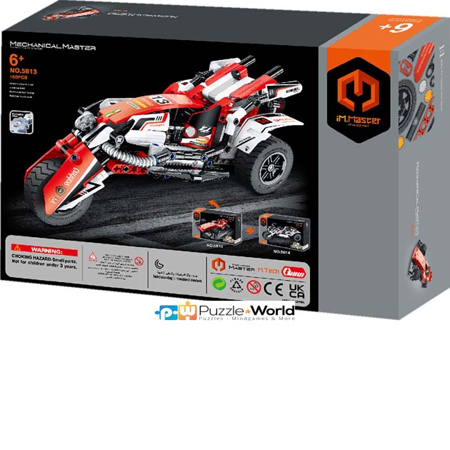 Mechanical Master - Pull Back F1 Racing Car (150 pcs) - Image 5