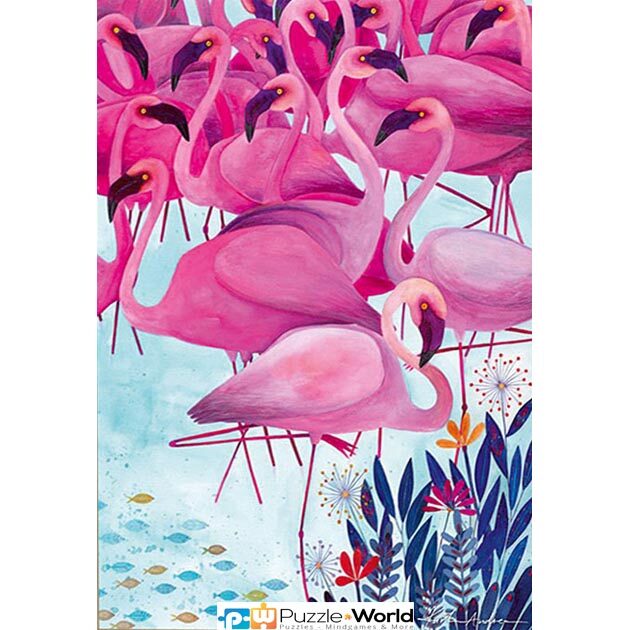Tropical Flamingos