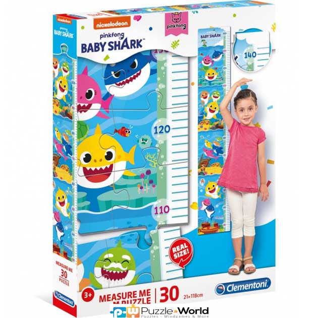 Measure Me Puzzle - Baby Shark (30 pcs)