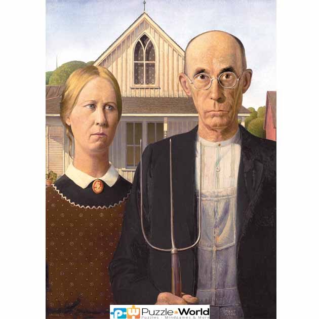Grant Wood: American Gothic