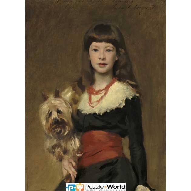 John Singer Sargent: Miss Beatrice Townsend, 1882 (2000 pcs)