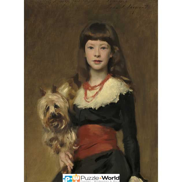 John Singer Sargent: Miss Beatrice Townsend, 1882 (2000 pcs)