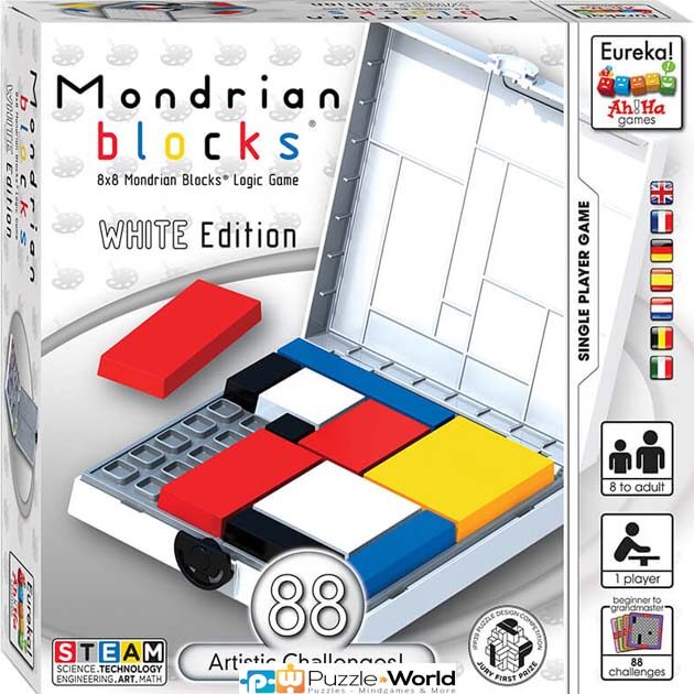 Mondrian Blocks – White Edition