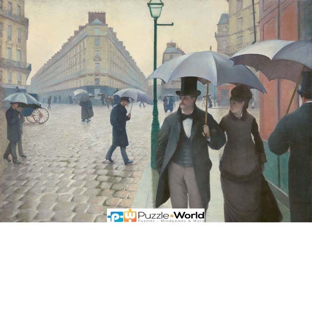 Gustave Caillebotte: Paris Street – Rainy Day, 1877 (2000 pcs)