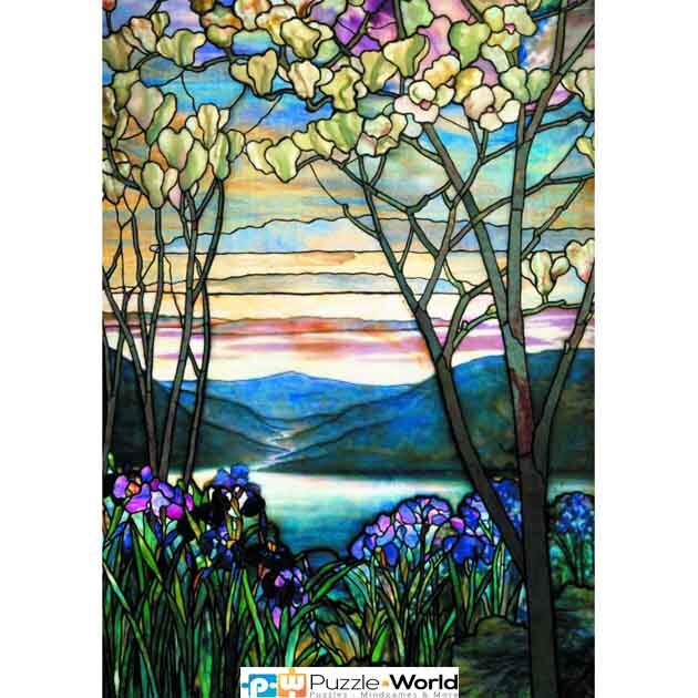 Magnolias And Irises