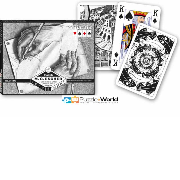 Playnig Cards: M.C. Escher - Left & Right