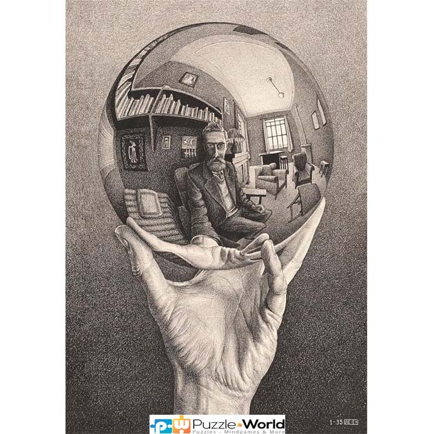 M.C. Escher: Hand With Reflecting Sphere