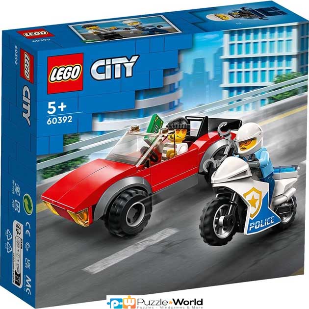 Lego City: Police Bike Car Chase (59 pcs)
