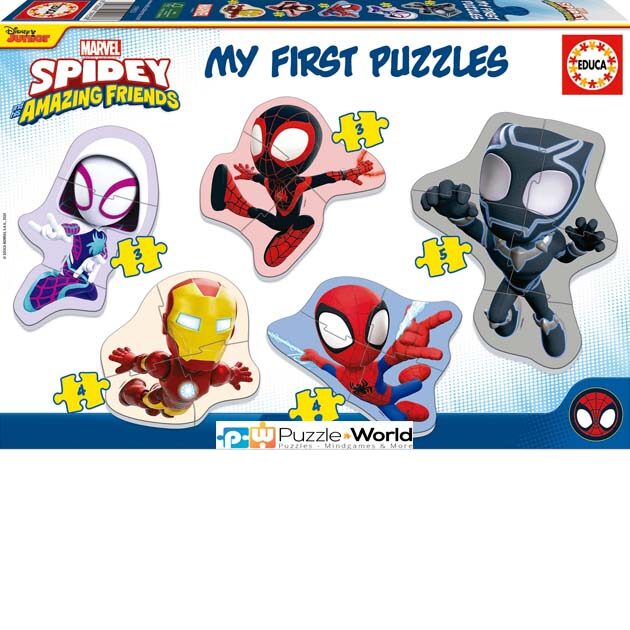 My First Puzzles Spidey & His Amazing Friends (19 pcs)