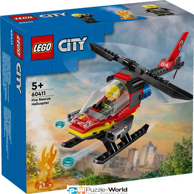 Lego City: Fire Rescue Helicopter (85 pcs)