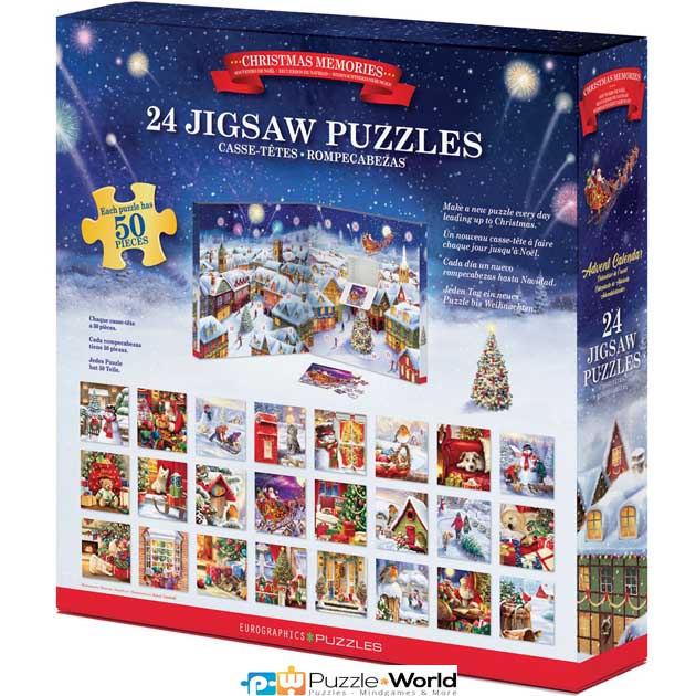 Advent Calendar: Christmas Memories (24 X 50pcs) - Image 2