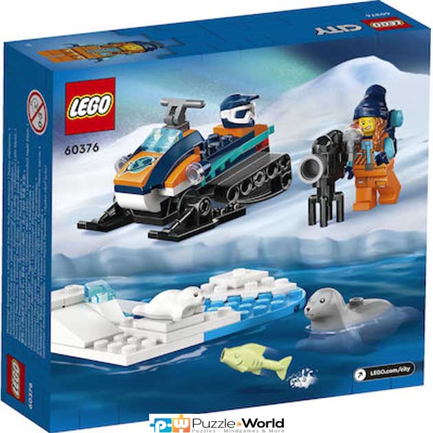 Lego City: Arctic Explorer Snowmobile (70 pcs)