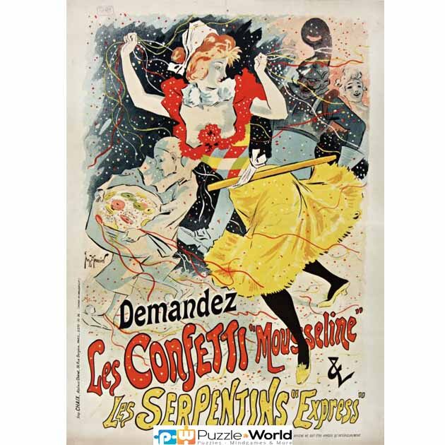 Georges Meunier: Confettis et Serpentins, 1894 (500 pcs)