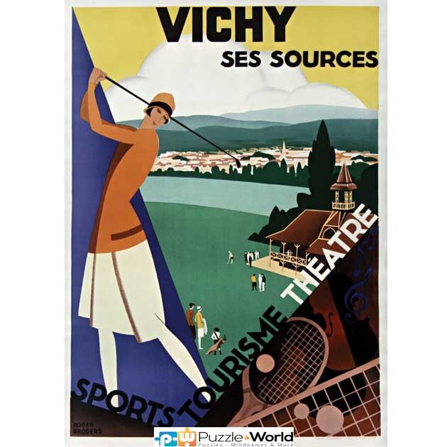 Roger Broders: Vichy, ses sources, 1928 (500 pcs)