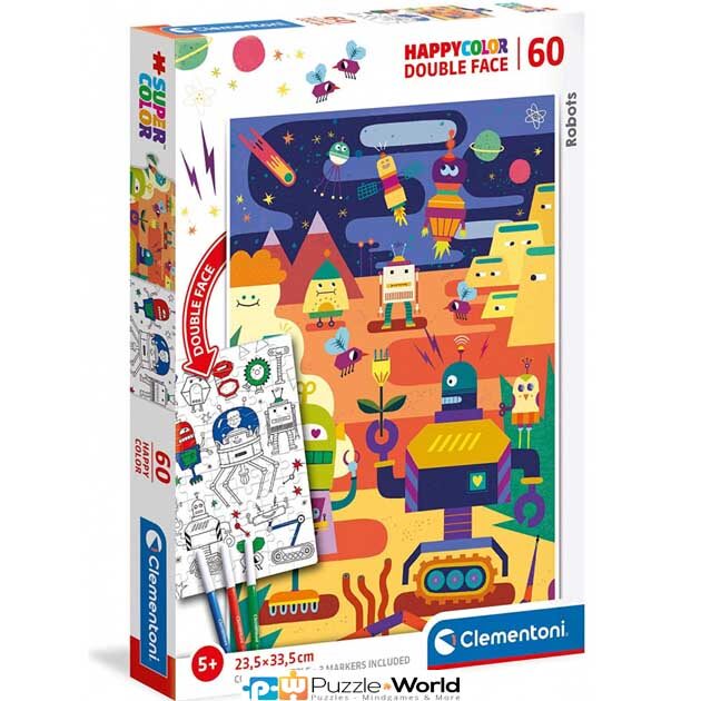 Robots (Double Face – 60 pcs)
