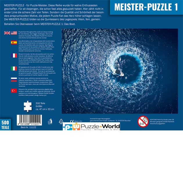 Meister-Puzzle 1: The Boat (500 pcs) - Image 3