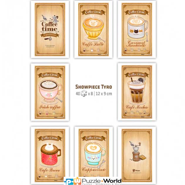 Plastic Puzzle: Happiness Cafe (8X40 pcs) - Image 2