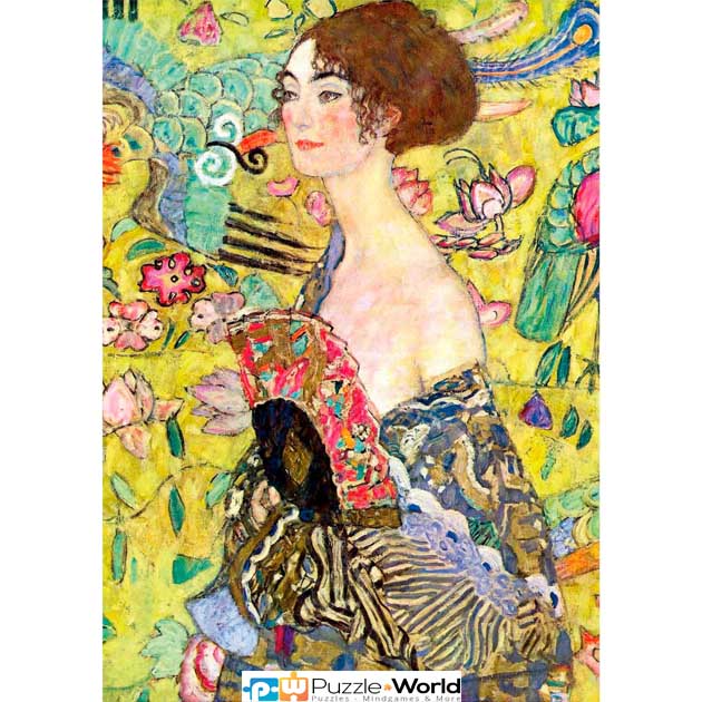 Gustav Klimt: Lady With A Fan