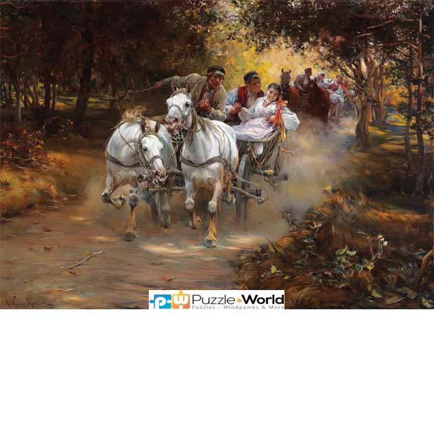 Alfred Kowalski: Country Wedding (1890)