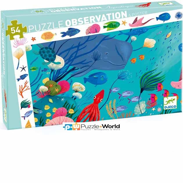 Puzzle Observation: Aquatic (54pcs)