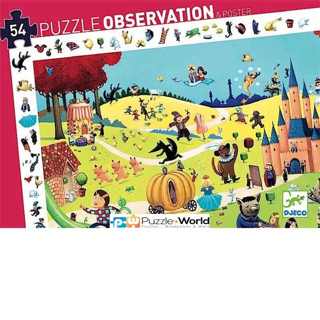 Puzzle Observation: Fairy Tales (54 pcs)