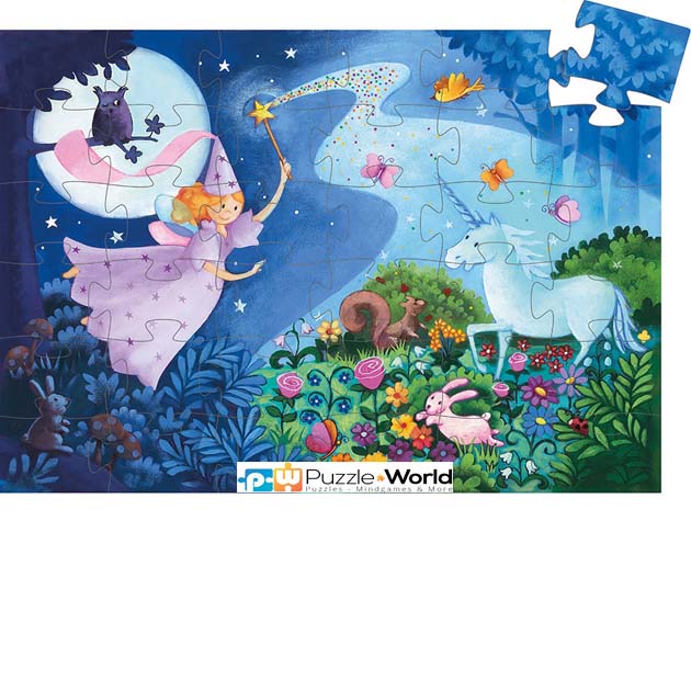 Puzzle σε σχηματικό κουτί “Νεράιδα” (36 pcs) - Image 2