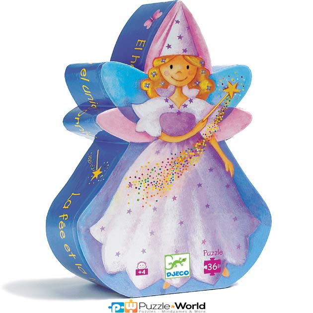 Puzzle σε σχηματικό κουτί “Νεράιδα” (36 pcs)