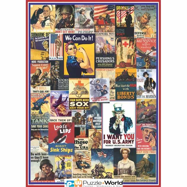 World War I & II Vintage Posters