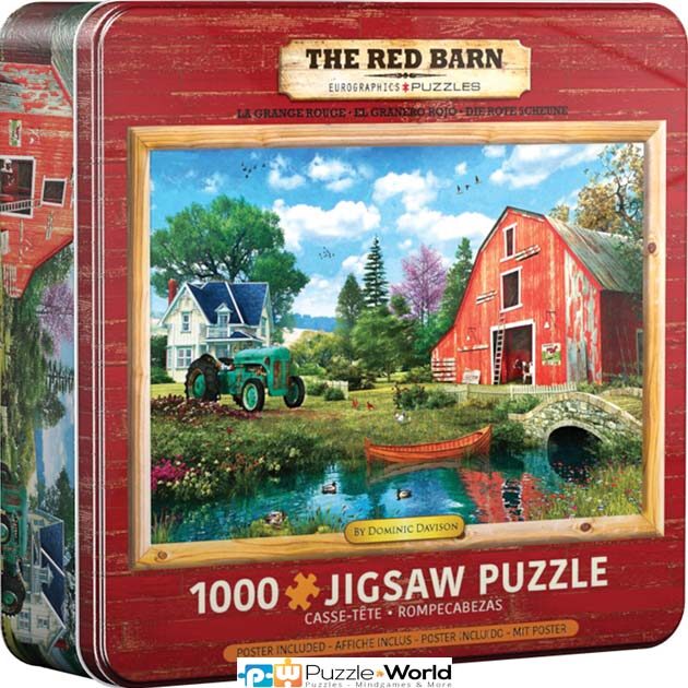 The Red Barn (1000 pcs in a metal tin box)