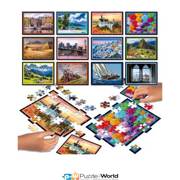 Puzzle Battle Travel (12x42 pcs) - Image 3