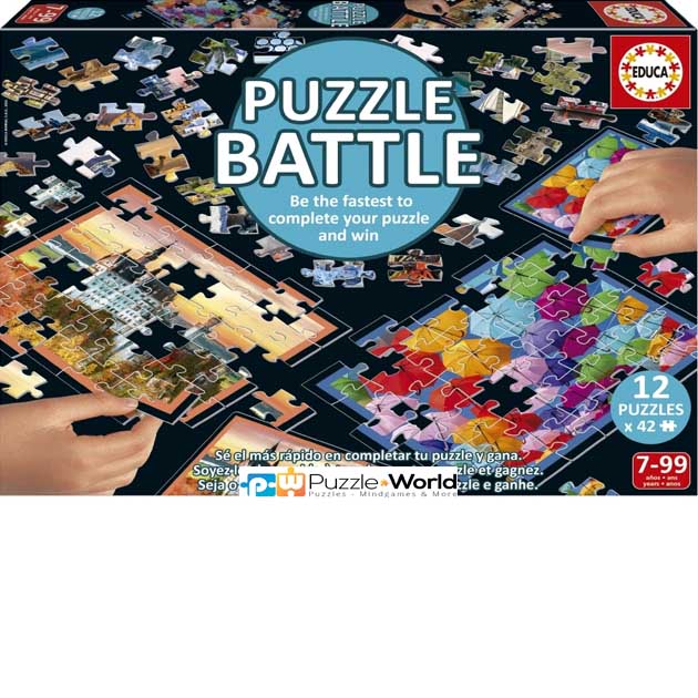 Puzzle Battle Travel (12x42 pcs)