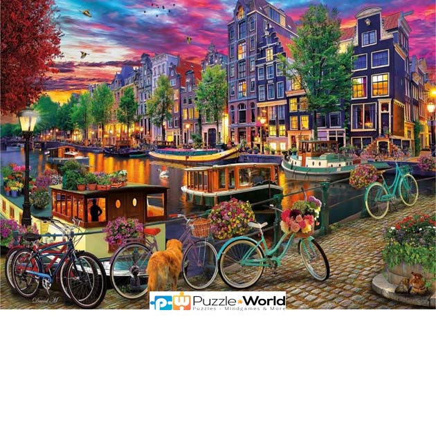 Bicycles In Amsterdam (6000 pcs)