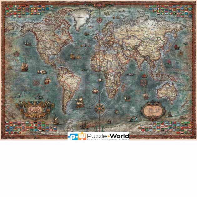 Historical World Map (8000 pcs)