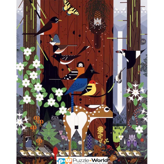 Charley Harper: The Sierra Range