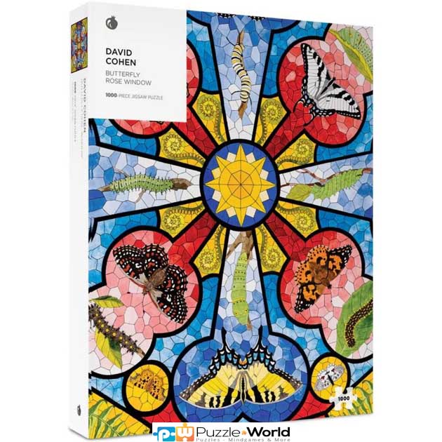 David Cohen: Butterfly Rose Window