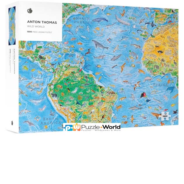 Anton Thomas: Wild World (Panorama - 1500 pcs)