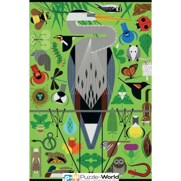 Charley Harper: Secret Sanctuary (500 pcs)