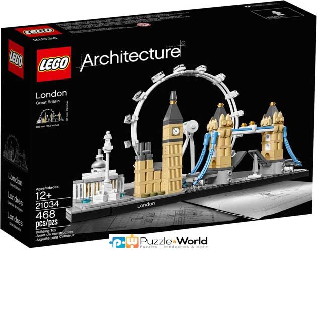 Lego Architecture: London - Great Britain (468 pcs)