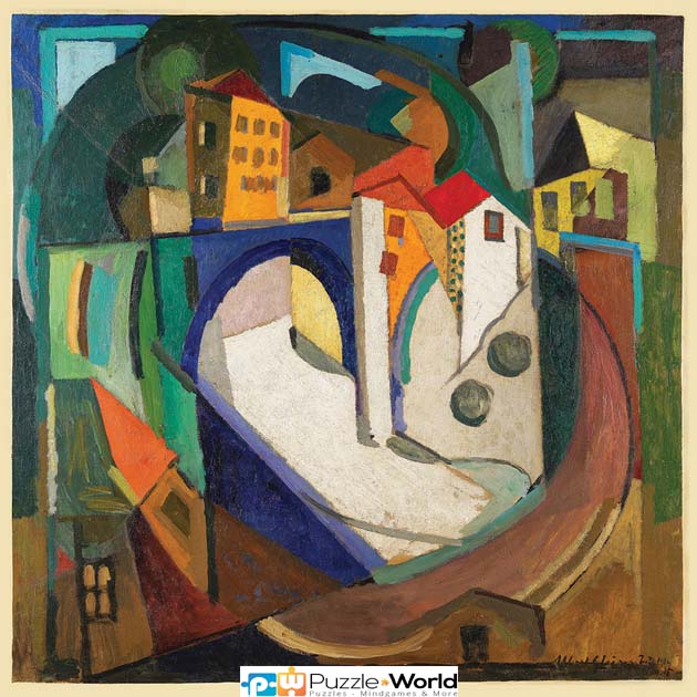 Albert Gleizes: Paysage, 1914-1915