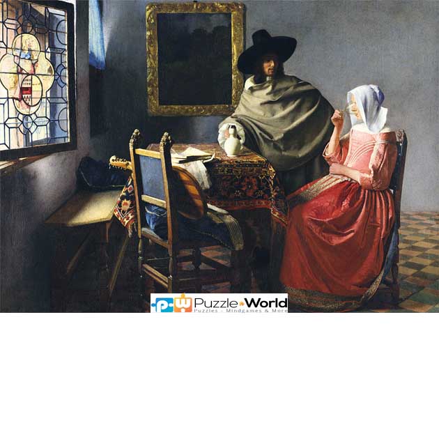 Johannes Vermeer: The Glass of Wine, 1661