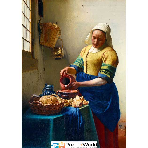 Johannes Vermeer: The Milkmaid, 1658