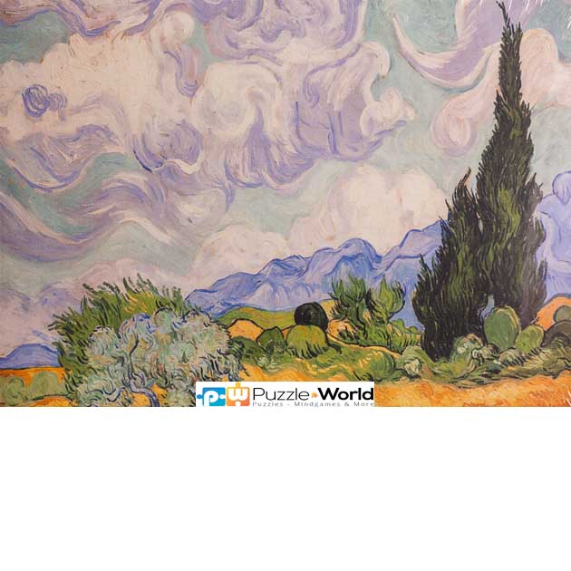 Vincent van Gogh: Wheat Field with Cypresses