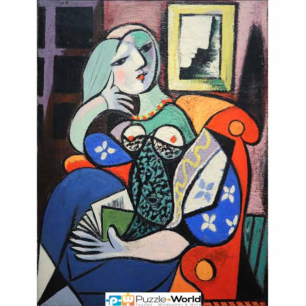 Pablo Picasso: Lady with book